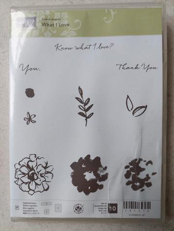 Stampin'Up What I Love stempels 