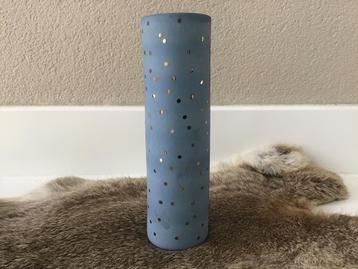 HÜBSCH Vaas blauw goud beschikbaar voor biedingen