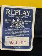 REPLY Spijker broek met Zwarte kleur maat 38/34, Kleding | Heren, Broeken en Pantalons, Verzenden, Zwart, Nieuw, Overige maten