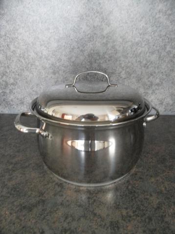 RVS kookpan met deksel - 20 cm - 3 liter NIEUW beschikbaar voor biedingen