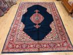Vintage handgeknoopt perzisch tapijt sarough 295x203, Info@SlatsAntiek.nl, Perzisch, 200 cm of meer, Ophalen of Verzenden