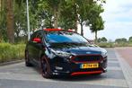 Ford Focus 1.0 Ecoboost 150pk 5D 2016 black edition ST line, Auto's, Stof, 150 pk, Zwart, Electronic Stability Program (ESP)