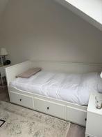 2x eenpersoonsbed uitschuifbaar tot 2 persoonsbed ikea, Huis en Inrichting, Eenpersoons, Wit, Ophalen of Verzenden, 80 cm