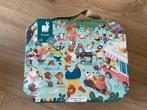 Janod puzzel - dierenbos - 54 stukjes, Kinderen en Baby's, Speelgoed | Kinderpuzzels, Ophalen of Verzenden, Meer dan 50 stukjes