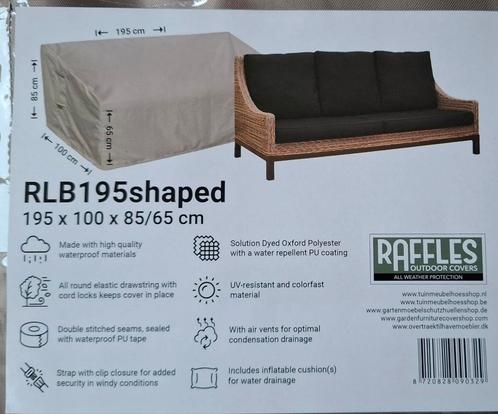 Raffles tuinmeubelhoes (195 x 100 x 85/65), Tuin en Terras, Tuinmeubel-accessoires, Nieuw, Ophalen