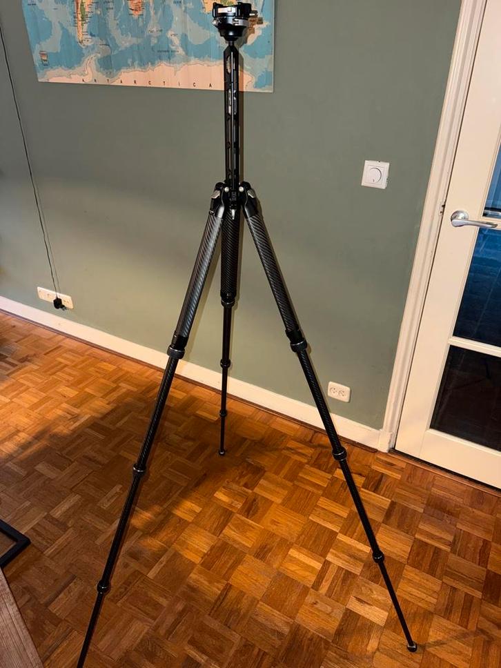 Falcam TreeRoot Carbon Travel Tripod | Zo goed als nieuw, Audio, Tv en Foto, Fotografie | Statieven en Balhoofden, Zo goed als nieuw