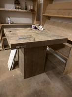 Steigerhouten Statafel - H110/B114/D114, Ophalen