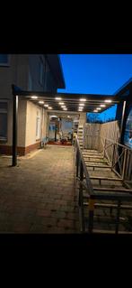 Veranda met doek en licht, kan volledig open, Tuin en Terras, Overkappingen, Ophalen, Zo goed als nieuw, Veranda