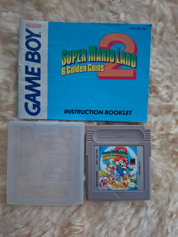 Super Mario Land 2: 6 Golden Coins - Game Boy, Spelcomputers en Games, Games | Nintendo Game Boy, Gebruikt, Platform, 1 speler