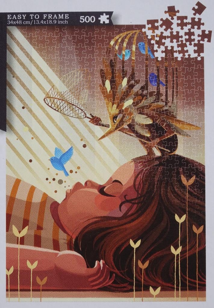 DiXit: Escape - puzzel Libellud 500 st / nieuw in folie, Ophalen of Verzenden, 500 t/m 1500 stukjes, Nieuw, Legpuzzel