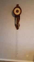 Warmink hangklok met koperen slinger en gewichten,, Antiek en Kunst, Antiek | Klokken, Ophalen