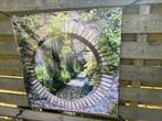 Tuinposter doorkijk afhaal €15, Tuin en Terras, Tuinwanddecoratie, Ophalen, Nieuw