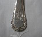 Antieke opscheplepel met monogram, Ophalen of Verzenden