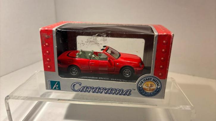 Mercedes benz clk 320 convertible Cararama 1.43, Hobby en Vrije tijd, Modelauto's | 1:43, Zo goed als nieuw, Auto, Overige merken