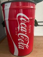 Coca cola blik circa 100cm hoog diameter 40 cm, Huis en Inrichting, Woonaccessoires | Prullenbakken, Zo goed als nieuw, Ophalen