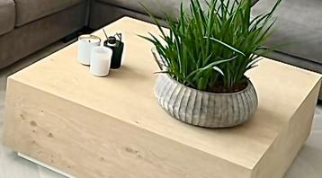 Salontafel blank eiken beschikbaar voor biedingen