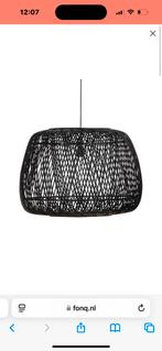 Woood Moza Hanglamp - Zwart, Ophalen, Zo goed als nieuw, 50 tot 75 cm