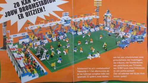 LEGO VOETBALVELD WK 1998 Compleet + ongeopende doosjes, Kinderen en Baby's, Speelgoed | Duplo en Lego, Zo goed als nieuw, Lego