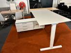 Elektrisch Zit Sta Bureau - Timmer Kantoormeubelen links +Re, Ophalen of Verzenden, Elektrisch, Gebruikt, Bureau