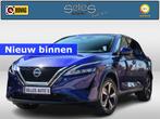 Nissan QASHQAI 1.3 MHEV Xtronic N-Connecta Stuur en Stoelver, Stof, Met garantie (alle), Blauw, Bedrijf