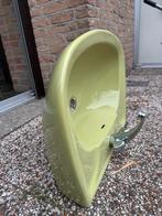 Vintage wasbak eind jaren 70 groen, Ophalen, 50 tot 100 cm, Zo goed als nieuw, Minder dan 100 cm