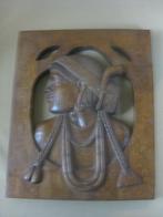 Houtsnijwerk vrouw met pijp Filippijnen, Ophalen of Verzenden