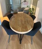 Eettafel Mangohout, Huis en Inrichting, Tafels | Eettafels, Zo goed als nieuw, 150 tot 200 cm, Vier personen, Ovaal