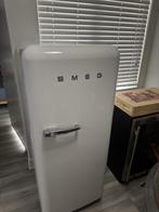 smeg koelkast creme, 200 liter of meer, Zo goed als nieuw, Energieklasse A of zuiniger, 45 tot 60 cm