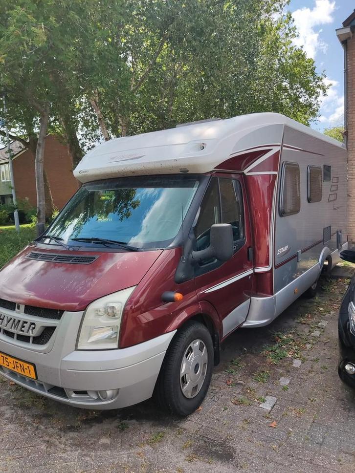Te koop Hymer camper, Caravans en Kamperen, Campers, Particulier, Half-integraal, Hymer, Ophalen