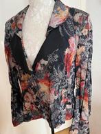 Scarva gebloemd jasje maat 46[dmv], Kleding | Dames, Jasjes, Kostuums en Pakken, Overige kleuren, Maat 46/48 (XL) of groter, Ophalen of Verzenden