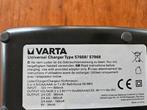 Varta Universele Batterijlader + 4 D Batterijen, Ophalen of Verzenden, Zo goed als nieuw