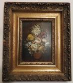 Schilderij Bloemen van R. Rossini, Antiek en Kunst, Ophalen of Verzenden