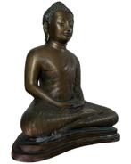 Thaise bronzen Boeddha in dhyana-mudra, Ophalen of Verzenden, Gebruikt