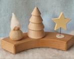 Waldorf Vrije School Seizoenstafel Kerst Kabouter jaarring, Verzenden, Nieuw, Figuurtje(s), Wolvilt