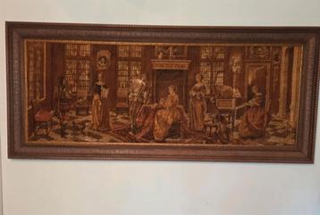 Vintage Schilderij  beschikbaar voor biedingen