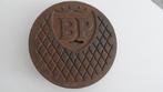 BP motorolie tankstation vul putdeksel, diam. 25 cm., Verzenden, Gebruikt, Gebruiksvoorwerp