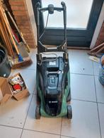 Bosch accumaaier Advanced Rotak 36-660+2 accu's 36V+lader, Cirkelmaaier, Gebruikt, Accu-grasmaaier, Ophalen of Verzenden