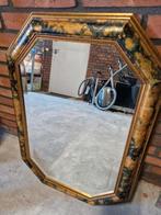 Mooie spiegel mt. 72cm x 52cm met houten omlijsting, Ophalen of Verzenden, Zo goed als nieuw, Minder dan 100 cm, Rechthoekig