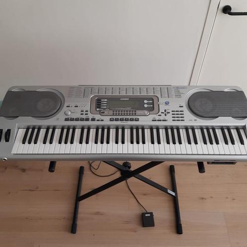 Keyboard Casio WK-3500, 76 Toetsen, Muziek en Instrumenten, Keyboards, Gebruikt, 76 toetsen, Casio, Aanslaggevoelig, Met standaard
