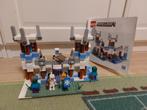 minecraft legoset het ijskasteel, Ophalen of Verzenden, Gebruikt, Complete set, Lego