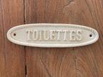 Naambordje toilettes, Ophalen, Gebruikt