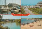 BRUINISSE Jachthaven vijver Aquadelta Strand Groeten, Verzenden, 1980 tot heden, Gelopen, Zeeland