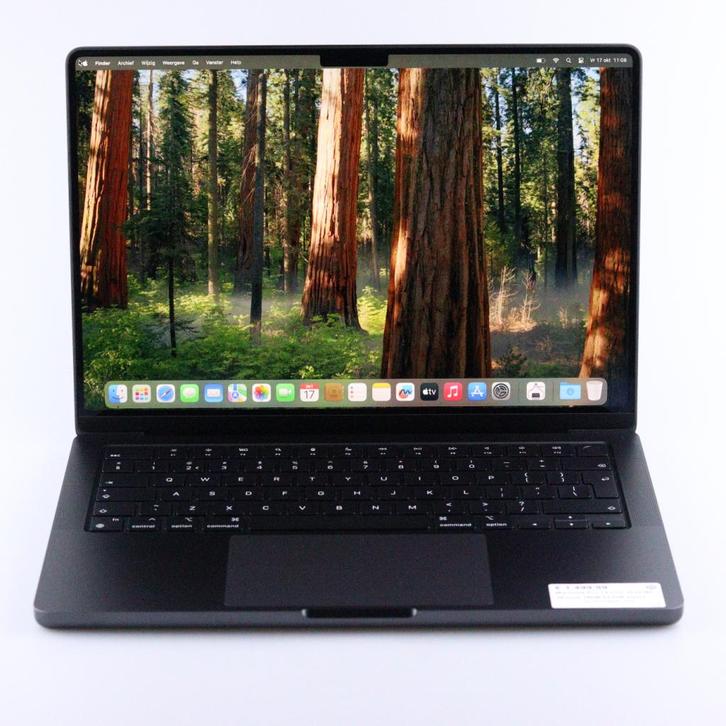 Macbook Pro 14 Inch 2024 M4 10-core 16GB 512GB Zwart, Computers en Software, Apple Macbooks, Zo goed als nieuw