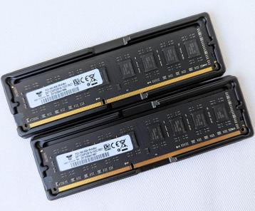 2x 8GB = 16GB DDR3 1600 MHz PC3-12800 desktop geheugen beschikbaar voor biedingen