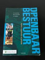 Openbaar Bestuur, 10e editie, Boeken, Studieboeken en Cursussen, Gelezen, Verzenden, HBO, Wolters Kluwer