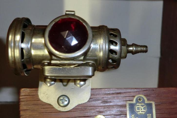 lucas carbid achterlicht, Antiek en Kunst, Antiek | Lampen, Ophalen of Verzenden