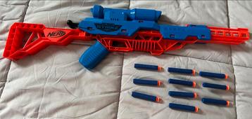 Originele Nerf Alpha Strike Mantis LR-1 + 10 darts beschikbaar voor biedingen