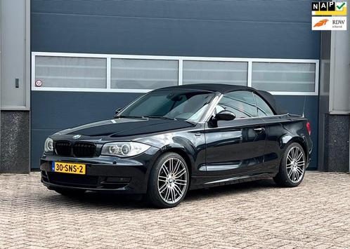 BMW 1-serie Cabrio 125i 3.0 bj.2008 Leder|Xenon|18"|Clima., Auto's, BMW, Bedrijf, Te koop, 1-Serie, ABS, Airbags, Airconditioning