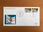 FDC 198 met een paartje postzegels, Nederland, Onbeschreven, Ophalen of Verzenden