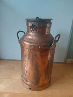 Antieke koperen melkbus, Ophalen of Verzenden